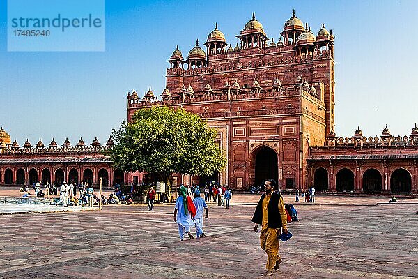 Jami Masjid  Fatehpur Sikri  Fatehpur Sikri  Uttar Pradesh  Indien  Asien