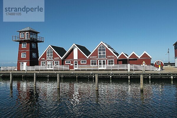 Kunsthalle  Bagenkop Hafen  Bagenkop  Langeland  Dänemark  Europa