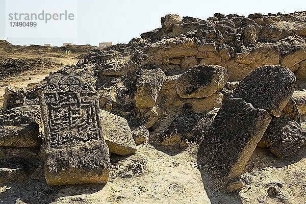 Friedhof  Antiker Hafen al-Baliid  UNESCO Welterbe  Salalah  Salalah  Dhofar  Oman  Asien