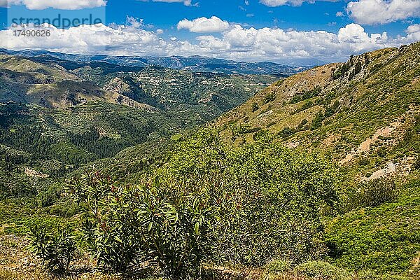 Weißen Berge  Berglandschaft  Kreta  Theriso  Kreta  Griechenland  Europa