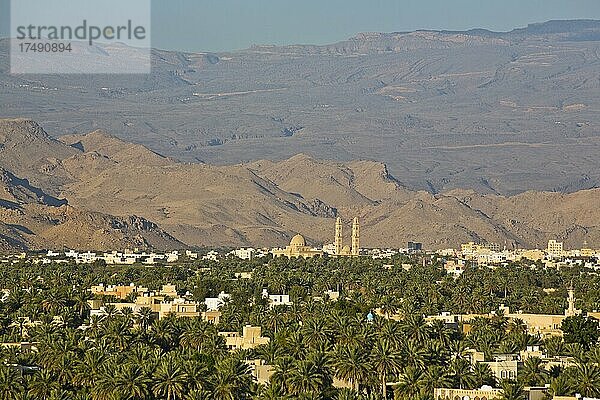 Oasenstadt Bahla  Königsstadt und UNESCO Welterbe  Bahla  Oman  Asien