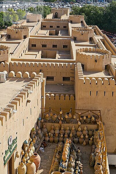 Fort von Nizwa  Oasenstadt Nizwa  Nizwa  Oman  Asien