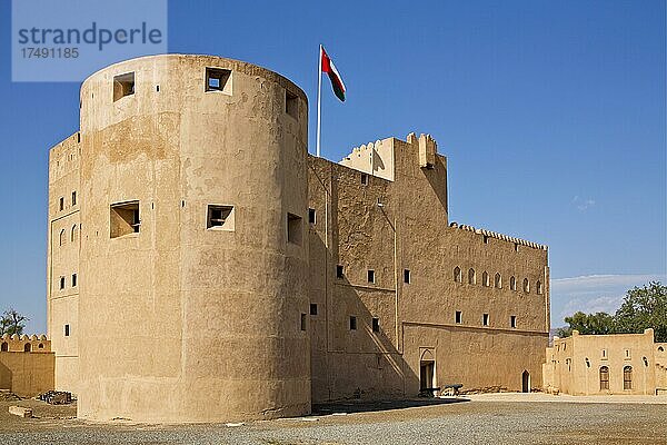 Palast von Jabrin  alte Festung  Jabrin  Oman  Asien