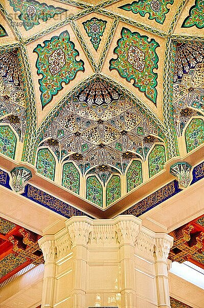 Kuppel  Sultan Qaboos Grand Mosque  Muskat  Muscat  Oman  Asien