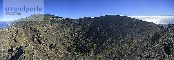 Vulkan San Antonio  Fuencaliente  La Palma  Spanien  Europa