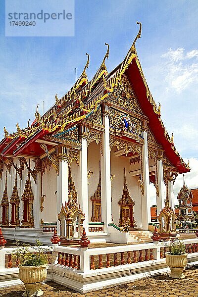 Pilgerstätte Wat Chalong  Wat Chalong  Phuket  Thailand  Asien