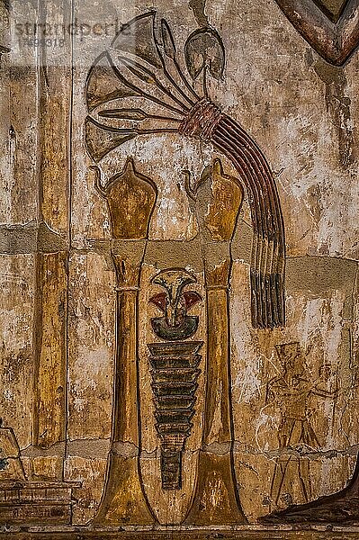 Medinet Habu  Totentempel Ramses III. Luxor  Theben-West  Ägypten  Luxor  Theben  West  Ägypten  Afrika