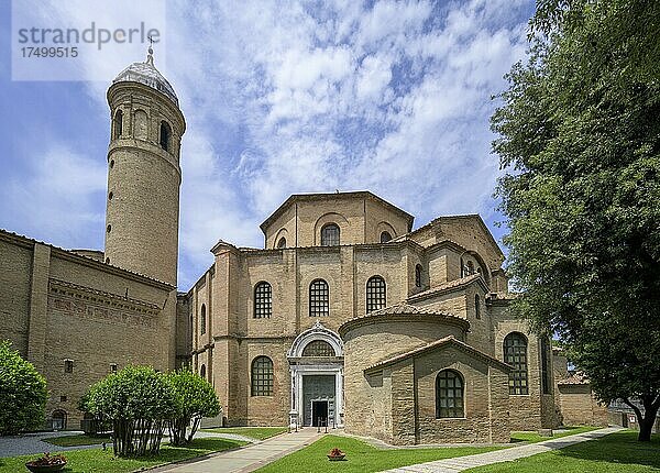 Basilika San Vitale  Ravenna  Provinz Ravenna  Italien  Europa