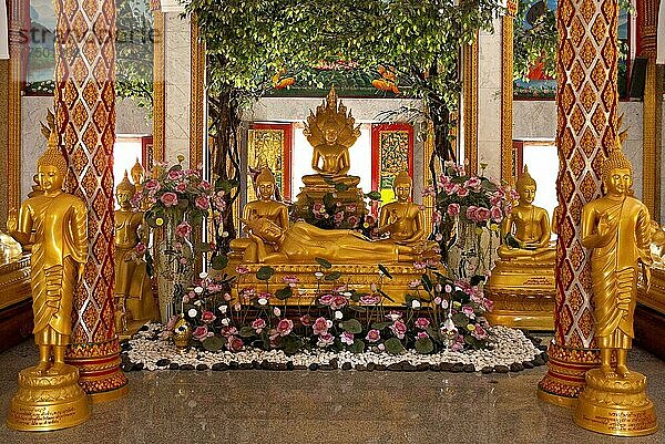 Pilgerstätte Wat Chalong  Phuket  Thailand  Asien