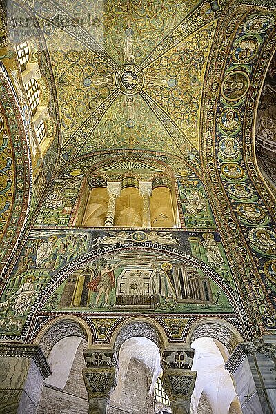 Basilika San Vitale  Ravenna  Provinz Ravenna  Italien  Europa