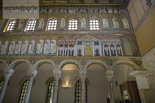 Basilika di Sant Apollinare Nuovo  Ravenna  Provinz Ravenna  Italien  Europa