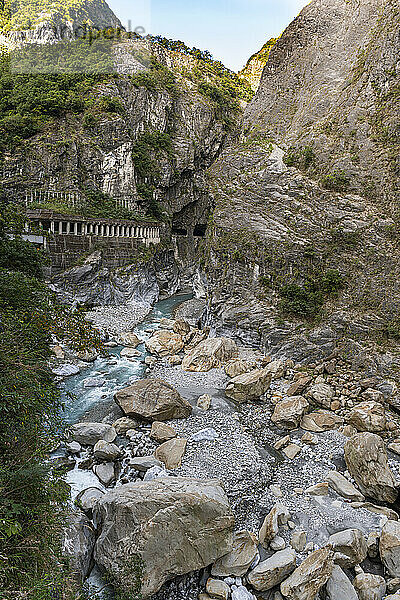 Taiwan  Landkreis Hualien  Taroko-Nationalpark  Taroko-Schlucht