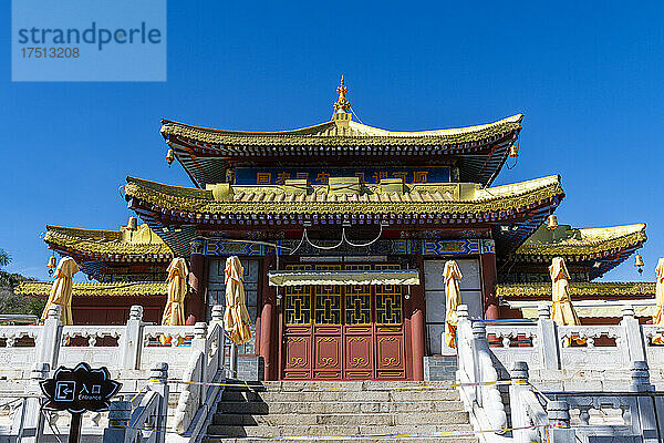 China  Hainan  Sanya  Eingangstor des Nanshan-Tempels