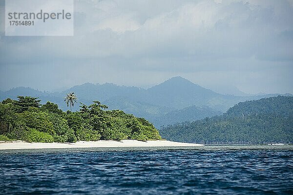 Marak Island  eine tropische Insel in der Nähe von Padang in West Sumatra  Indonesien  Asien