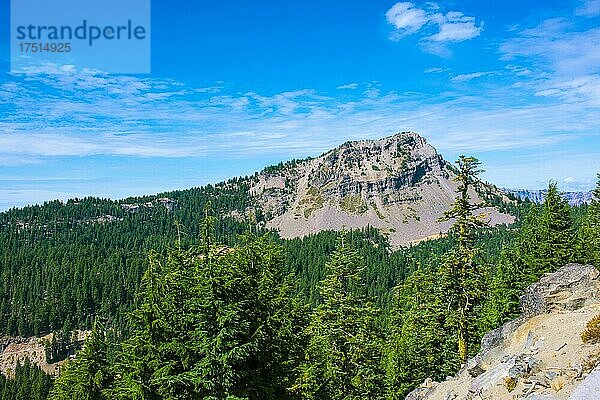 Nordamerika  USA  Oregon  Crater Lake National Park Mount Scott