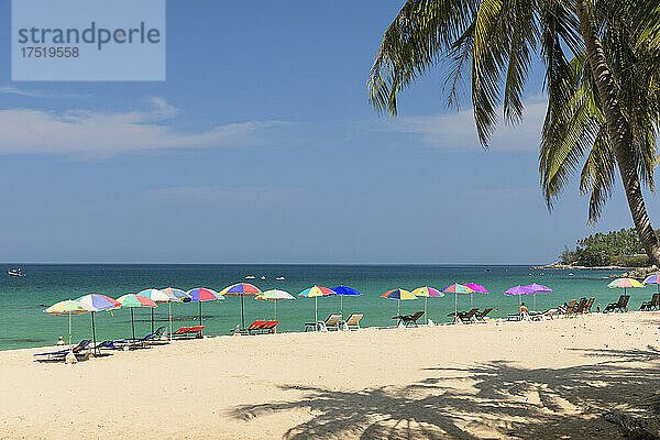 Surin Beach  Phuket  Andamanensee  Thailand  Südostasien  Asien