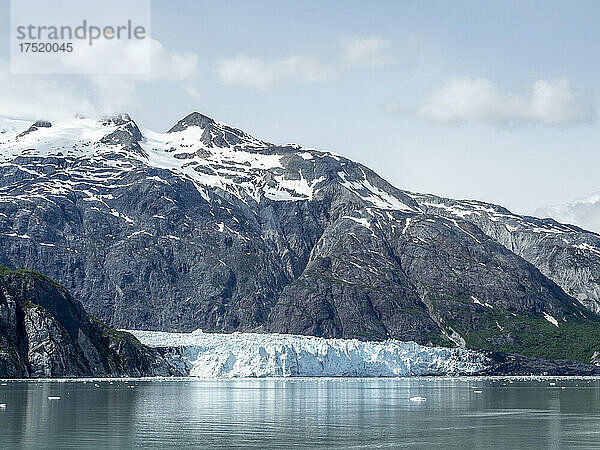 Margerie-Gletscher im Glacier-Bay-Nationalpark  UNESCO-Weltkulturerbe  Südost-Alaska  Vereinigte Staaten von Amerika  Nordamerika