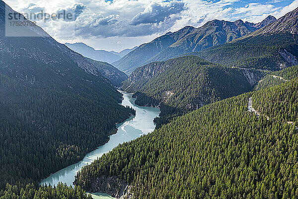 Schweizerischer Nationalpark  Zernez  Rätische Alpen  Schweiz  Europa