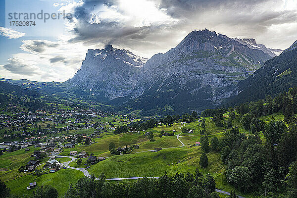 Eiger  Berner Oberland  Schweiz  Europa