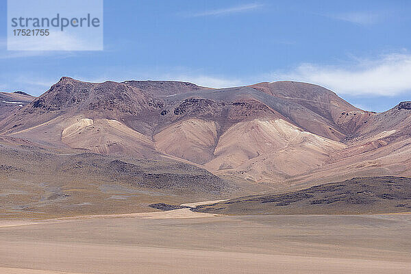 Blick auf den Altiplano in der Nähe des Canapa-Sees (Laguna Canapa)  Departement Potosi  Südwestbolivien  Südamerika