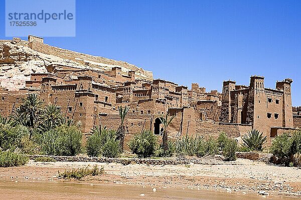 Lehmstadt Aït-Ben-Haddou  Aït-Ben-Haddou  Marokko  Afrika