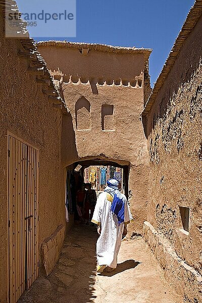 Lehmstadt Aït-Ben-Haddou  Aït-Ben-Haddou  Marokko  Afrika
