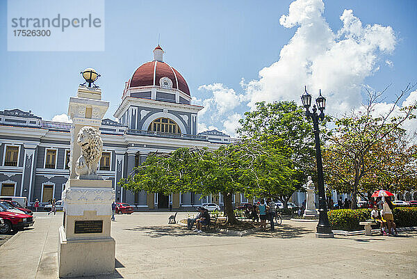 Palacio de Gobierno  Cienfuegos  UNESCO-Weltkulturerbe  Kuba  Westindische Inseln  Mittelamerika