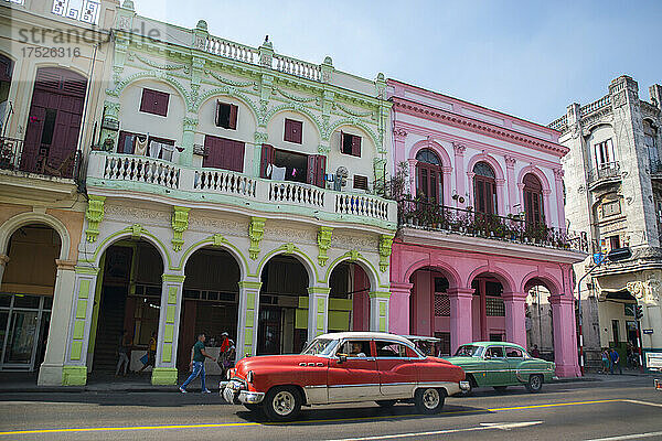 Oldtimer  Havanna  Kuba  Westindische Inseln  Mittelamerika