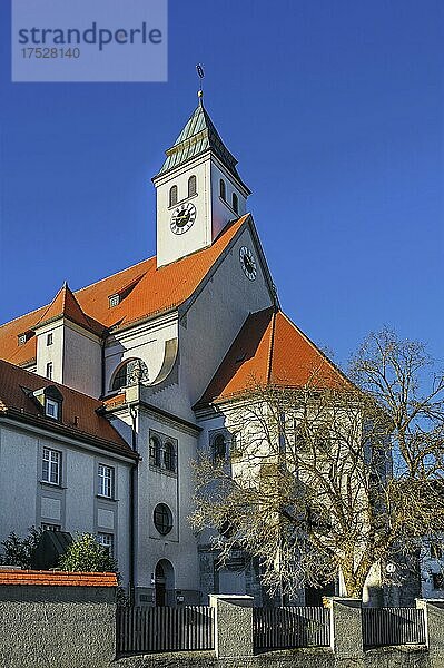 St. Anton katholische Kirche in Kempten Allgäu  Bayern  Deutschland  Europa