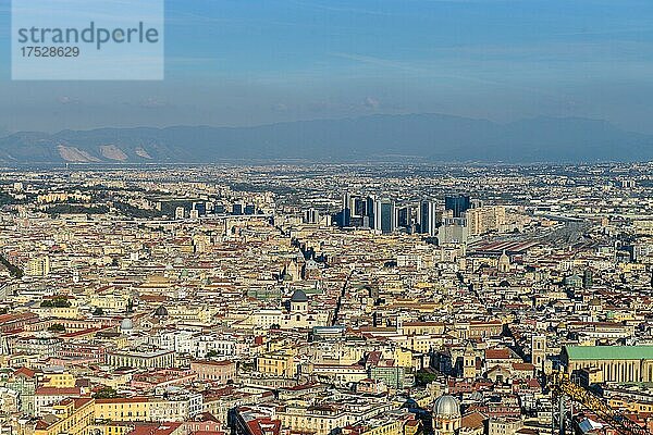 Stadtansicht  Centro Direzionale  Neapel  Italien  Europa