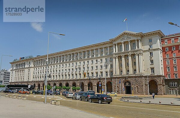 Ministerratsgebäude  Sofia  Bulgarien  Europa
