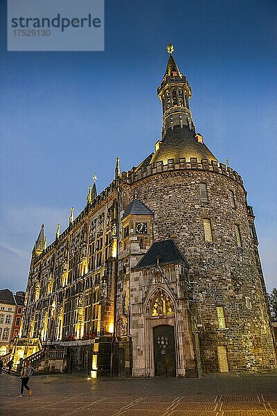 Rathaus  Aachen  Nordrhein-Westfalen  Deutschland  Europa