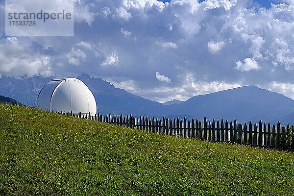 Sternwarte Max Valier  Europäisches Sternendorf  Gummer  Karneid  Eggental  Südtirol  Italien  Europa