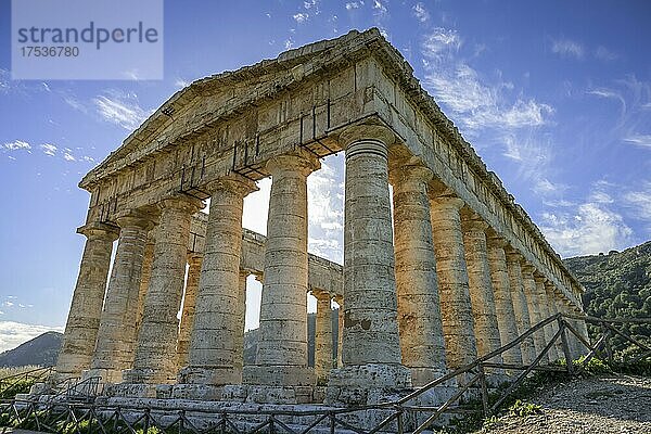 Tempel der Hera  Segesta  Sizilien  Italien  Europa