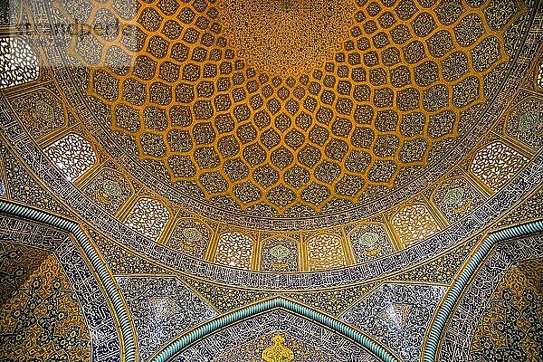 Kuppel  Shaikh-Lotfullah-Moschee  Isfahan  Isfahan  Iran