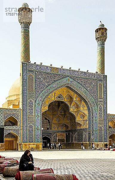 Süd-Iwan  Freitags-Moschee  Masjid-e Jomeh  Isfahan  Isfahan  Iran