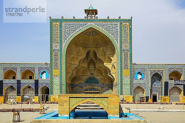 West-Iwan  Freitags-Moschee  Masjid-e Jomeh  Isfahan  Isfahan  Iran