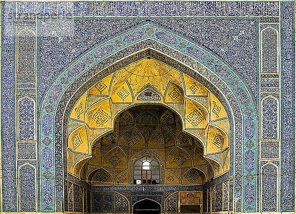 Portal Süd-Iwan  Freitags-Moschee  Masjid-e Jomeh  Isfahan  Isfahan  Iran