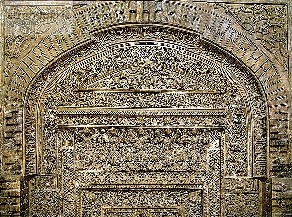 Stuckrelief  Freitags-Moschee  Masjid-e Jomeh  Isfahan  Isfahan  Iran