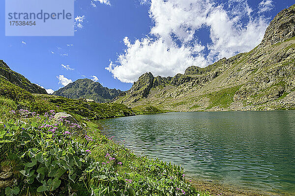 See Lac Autier am Tal der Wunder im Nationalpark Mercantour  Frankreich