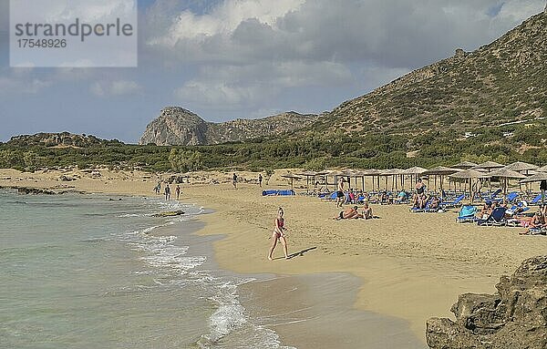 Karkatsouli Beach  Falassarna  Kreta  Griechenland  Europa
