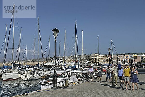 Yachthafen  Chania  Kreta  Griechenland  Europa