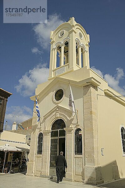 Kirche unserer Dame der Engel  Rethymno  Kreta  Griechenland  Europa