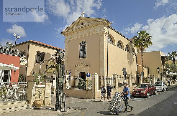 Katholische Kirche Agios Andonios tis Padouis  Rethymno  Kreta  Griechenland  Europa