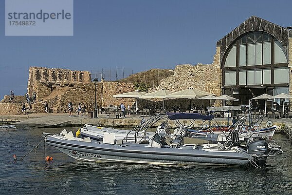 Yachthafen  Chania  Kreta  Griechenland  Europa