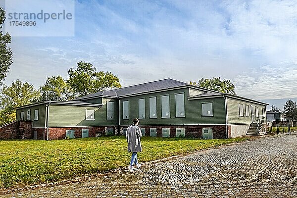 SS-Truppenlager  Gedenkstätte und Museum Konzentrationslager Sachsenhausen  Oranienburg  Landkreis Oberhavel  Brandenburg  Deutschland  Europa