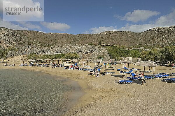 Karkatsouli Beach  Falassarna  Kreta  Griechenland  Europa