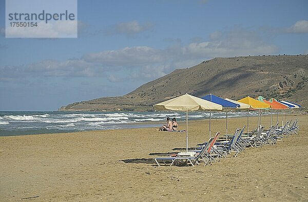 Strand Episkopi Beach  Nordküste  Kreta  Griechenland  Europa