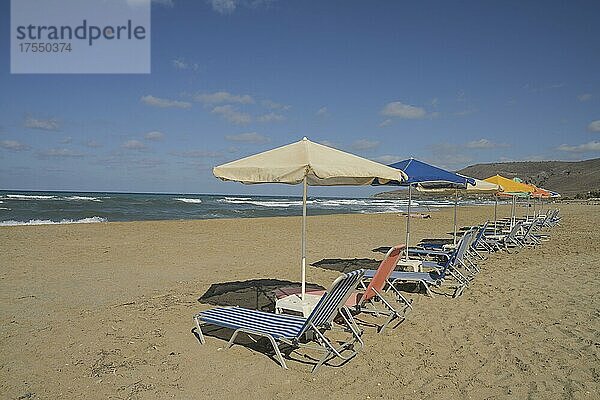 Strand Episkopi Beach  Nordküste  Kreta  Griechenland  Europa