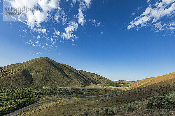 USA  Idaho  Hailey  Landschaft mit Croy Canyon